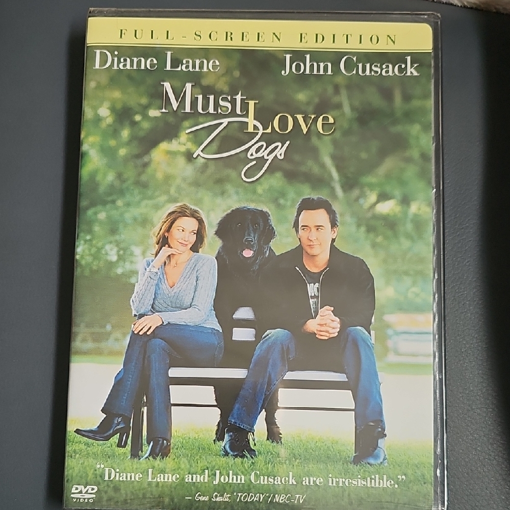 Must Love Dogs DVD. New In The Sealed Packaging